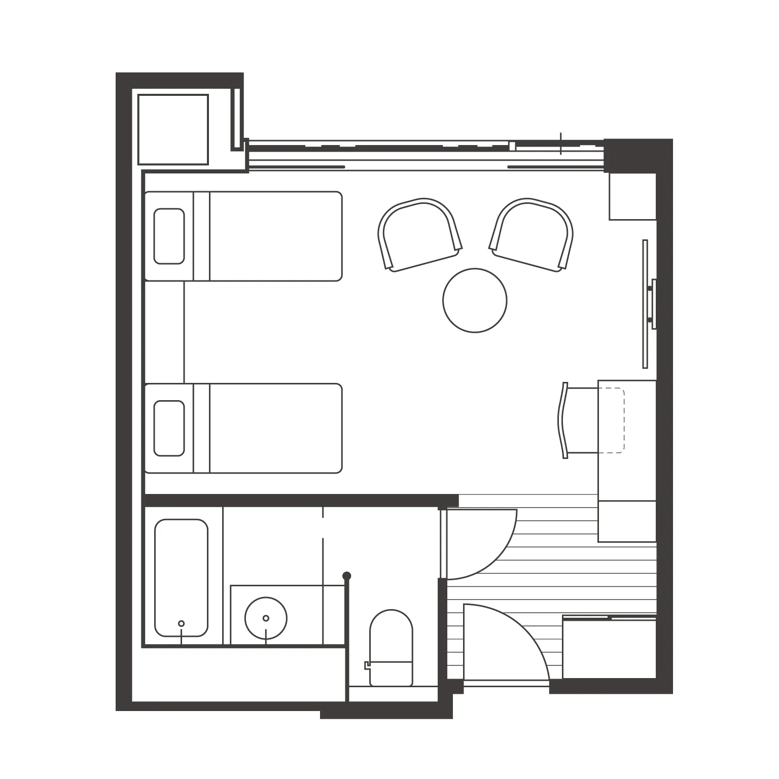 COMFORT TWIN layout