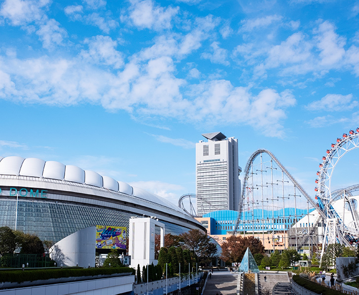 東京ドームシティスマホ画像