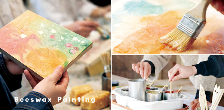 【 eco庭 ワークショップ】ミツバチから学ぶこと│蜜蝋アートペイント